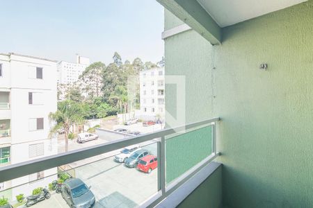 Varanda de apartamento à venda com 2 quartos, 54m² em Parque São Vicente, Santo André