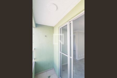 Varanda de apartamento para alugar com 2 quartos, 54m² em Parque São Vicente, Santo André