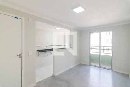 Sala de apartamento para alugar com 2 quartos, 54m² em Parque São Vicente, Santo André