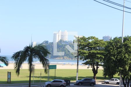 Vista da Sala de apartamento para alugar com 2 quartos, 125m² em Itararé, São Vicente