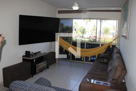 Sala de TV de apartamento para alugar com 2 quartos, 125m² em Itararé, São Vicente