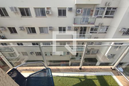 1º Pav - Varanda da Sala de apartamento à venda com 3 quartos, 108m² em Taquara, Rio de Janeiro