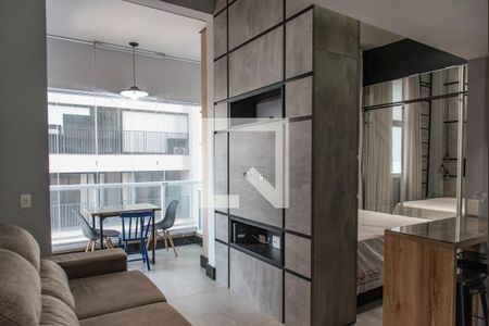 Sala de apartamento para alugar com 1 quarto, 30m² em Vila Mariana, São Paulo