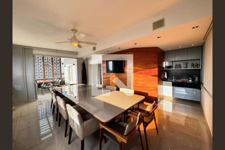 gourmet  de apartamento à venda com 4 quartos, 220m² em Funcionários, Belo Horizonte