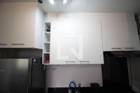 Cozinha de apartamento à venda com 1 quarto, 27m² em Bela Vista, São Paulo