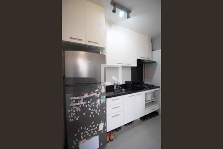 Cozinha de apartamento à venda com 1 quarto, 27m² em Bela Vista, São Paulo