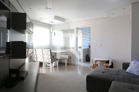 Sala de apartamento para alugar com 2 quartos, 78m² em Campestre, Santo André