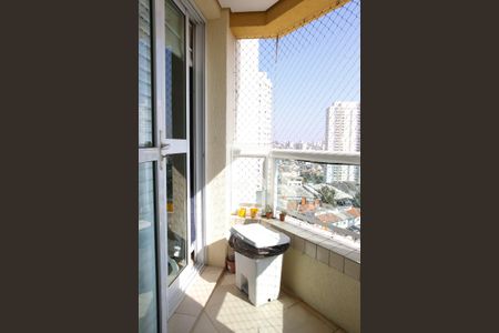 Varanda da Sala de apartamento para alugar com 2 quartos, 78m² em Campestre, Santo André