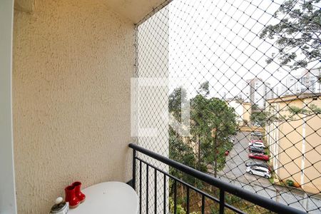 Varanda da Sala de apartamento para alugar com 2 quartos, 50m² em Vila Mendes, São Paulo