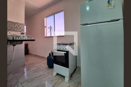 Cozinha de apartamento à venda com 1 quarto, 88m² em Vargem Grande, Rio de Janeiro