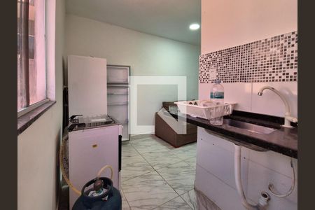 Cozinha de apartamento à venda com 1 quarto, 88m² em Vargem Grande, Rio de Janeiro