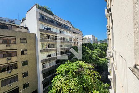 Vista da Sala de apartamento à venda com 3 quartos, 90m² em Laranjeiras, Rio de Janeiro