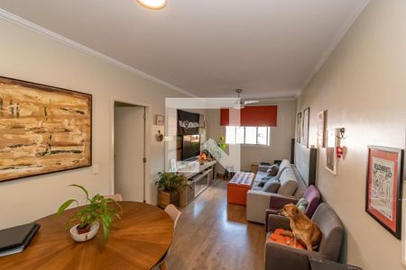 Sala de Estar/Jantar  de apartamento à venda com 2 quartos, 66m² em Jardim Paulistano, Campinas
