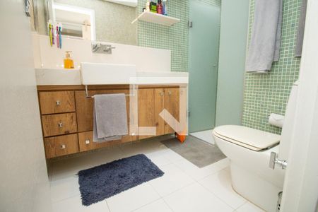 Banheiro, panorâmica  de apartamento para alugar com 2 quartos, 59m² em Vila Uberabinha, São Paulo
