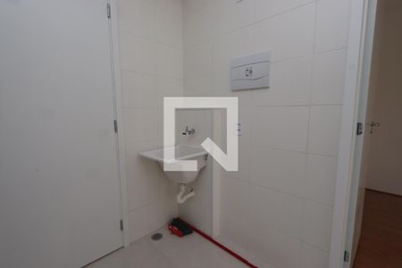 Sala/Cozinha/Lavanderia - ambiente lavanderia de apartamento para alugar com 1 quarto, 31m² em Vila Ema, São Paulo