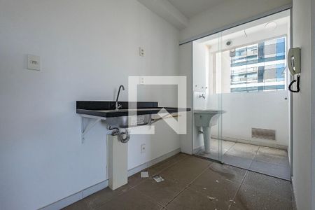 Sala/Cozinha de apartamento à venda com 2 quartos, 55m² em Jardim Paulistano, São Paulo