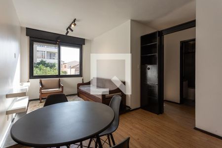 Sala de apartamento para alugar com 1 quarto, 43m² em Floresta, Porto Alegre