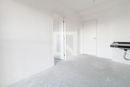 Sala Cozinha de apartamento à venda com 1 quarto, 28m² em Vila Independência, São Paulo