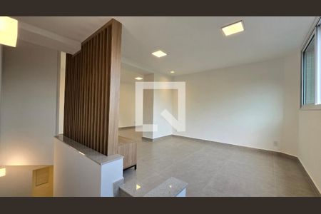 Sala de apartamento para alugar com 3 quartos, 130m² em Marapé, Santos