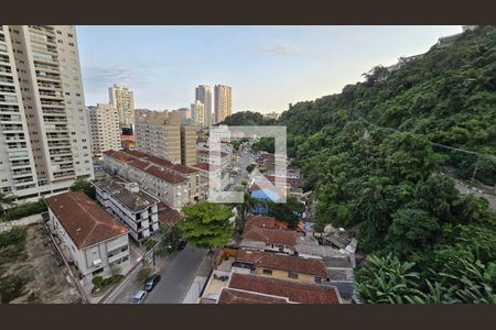 Vista da Sala de apartamento para alugar com 3 quartos, 150m² em Marapé, Santos