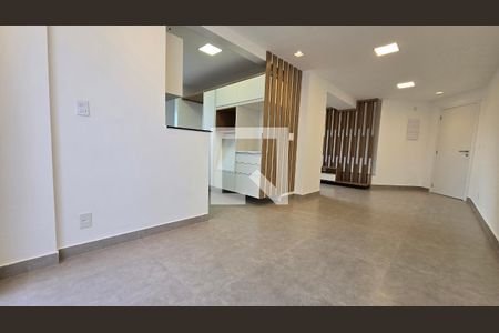 Sala de apartamento para alugar com 3 quartos, 130m² em Marapé, Santos