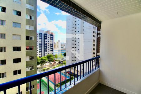 Varanda da Sala de apartamento para alugar com 3 quartos, 106m² em Pituba, Salvador
