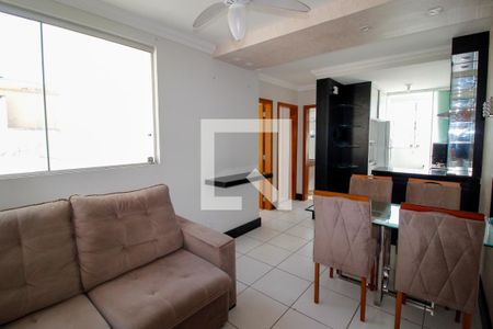 Sala de apartamento à venda com 2 quartos, 50m² em Cachoeirinha, Belo Horizonte