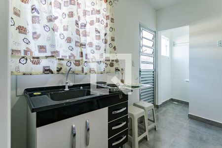 Dormitório/Cozinha de kitnet/studio para alugar com 1 quarto, 17m² em Vila Brasileira, Mogi das Cruzes