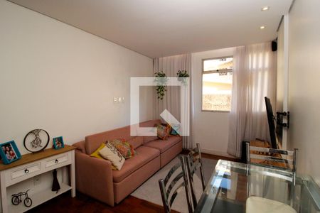 Sala de apartamento à venda com 2 quartos, 60m² em Santo Antônio, Belo Horizonte