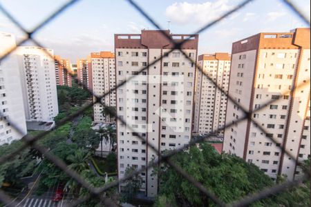 Sacada da Sala - Vista de apartamento à venda com 3 quartos, 110m² em Vila Parque Jabaquara, São Paulo