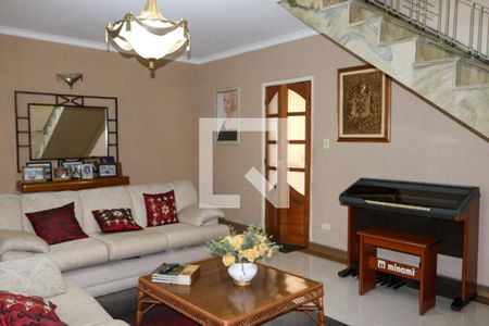 Sala de casa para alugar com 3 quartos, 172m² em Barcelona, São Caetano do Sul