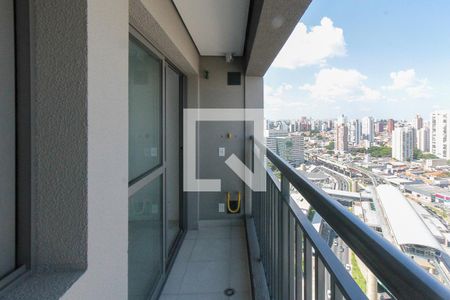 varanda  de apartamento à venda com 1 quarto, 40m² em Vila Prudente, São Paulo