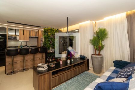 Sala de apartamento à venda com 2 quartos, 62m² em Vila Esperança, São Paulo
