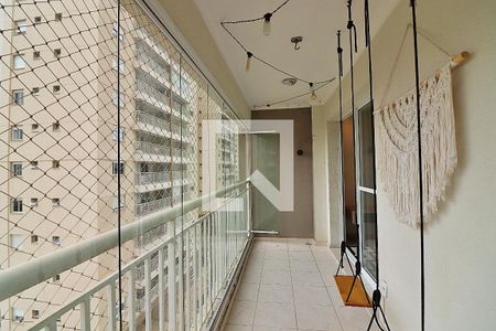 Sala Sacada de apartamento para alugar com 2 quartos, 84m² em Centro, São Bernardo do Campo