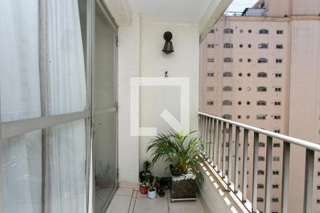 Varanda da Sala de apartamento à venda com 2 quartos, 69m² em Chácara Califórnia, São Paulo