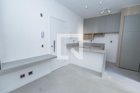 Apartamento para alugar com 34m², 1 quarto e 1 vagaSala e cozinha americana