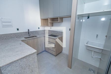 Cozinha  de apartamento para alugar com 1 quarto, 34m² em Paquetá, Belo Horizonte