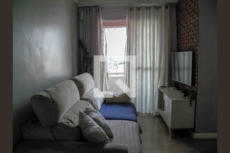 Sala  de apartamento à venda com 2 quartos, 48m² em Vila Bruna, São Paulo