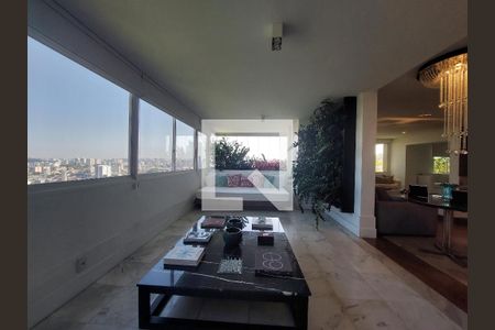 Varanda da Sala de apartamento à venda com 3 quartos, 411m² em Vila Sofia, São Paulo