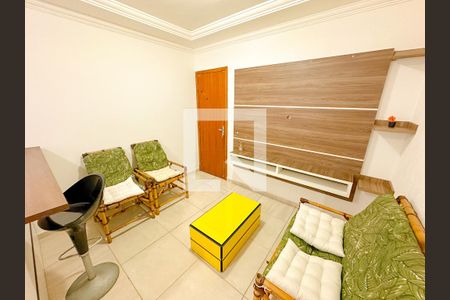 Sala de TV de apartamento para alugar com 2 quartos, 65m² em Ingleses do Rio Vermelho, Florianópolis