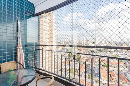 Varanda da Sala de apartamento à venda com 3 quartos, 73m² em Vila Moinho Velho, São Paulo