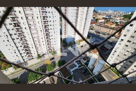 Vista da Sala de apartamento para alugar com 2 quartos, 46m² em Areia Branca, Santos