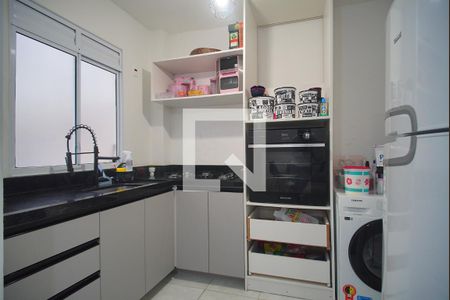 Cozinha de apartamento à venda com 1 quarto, 60m² em Canudos, Novo Hamburgo