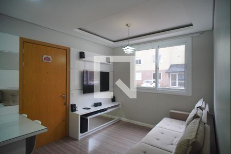Sala de apartamento para alugar com 2 quartos, 51m² em Industrial, Novo Hamburgo
