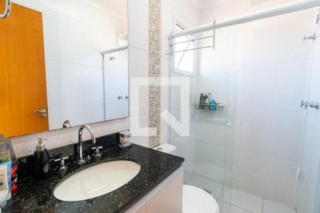 Banheiro da Suíte 1 de casa de condomínio à venda com 2 quartos, 68m² em Jabaquara, São Paulo