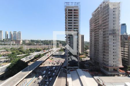 Vista  de apartamento para alugar com 1 quarto, 27m² em Vila Nova Conceição, São Paulo