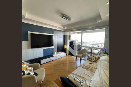 Sala de Estar de apartamento à venda com 3 quartos, 104m² em Jardim Olympia, São Paulo