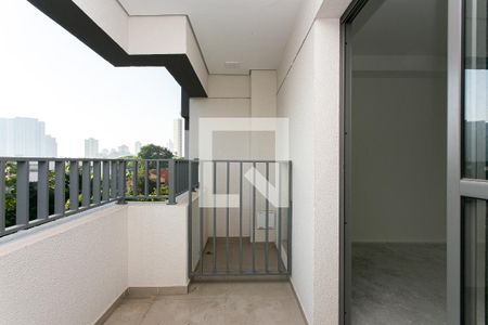 Varanda de kitnet/studio para alugar com 1 quarto, 35m² em Chácara Seis de Outubro, São Paulo