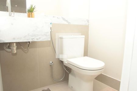 lavabo de casa de condomínio à venda com 3 quartos, 452m² em Garças, Belo Horizonte