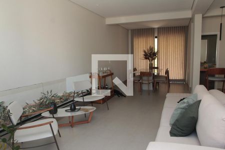 sala de casa de condomínio para alugar com 3 quartos, 208m² em Garças, Belo Horizonte